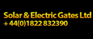 Logo of Solar & Electric Gates Limited