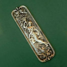 Brass grecian lady finger plate