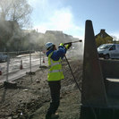 Concrete Jet Washing of Bridge