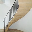 Cotswold limestone staircase