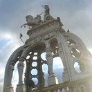 Refurb of monumental cast iron statue