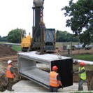 Installation of culvert