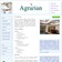 Agrarian Limited Website Screenshot