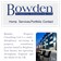 Bowden Property Consulting Website Screenshot